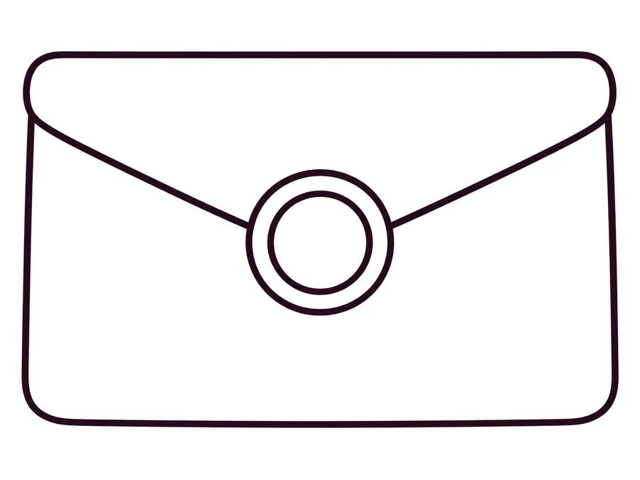 Tết firecracker garland coloring page with clear uncolored outlines